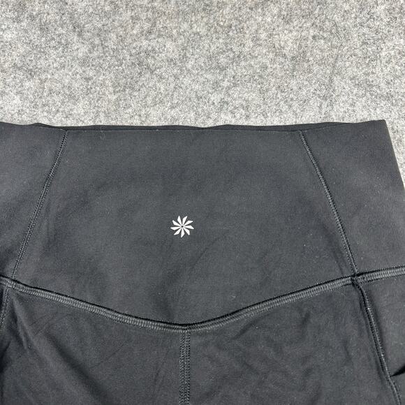 Athleta Salutation Stash Pocket II 5" Shorts Women's Size Small High Rise Black - Picture 9 of 9